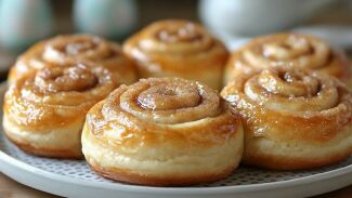 Imagem da notícia Páscoa com Sabor de Canela: Cinnamon Rolls Fofinhos e Irresistíveis